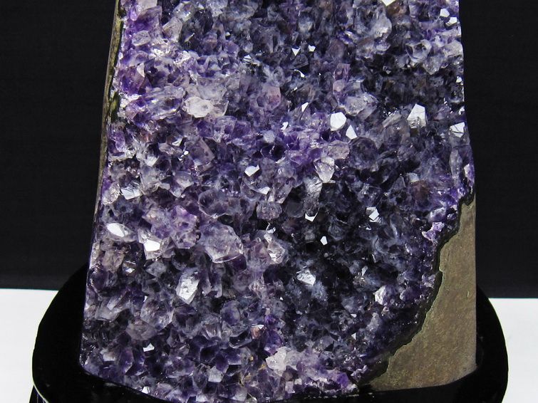 2.1Kg アメジスト クラスター アメジスト 原石 ウルグアイ産 amethyst 台座付属 一点物 192-719