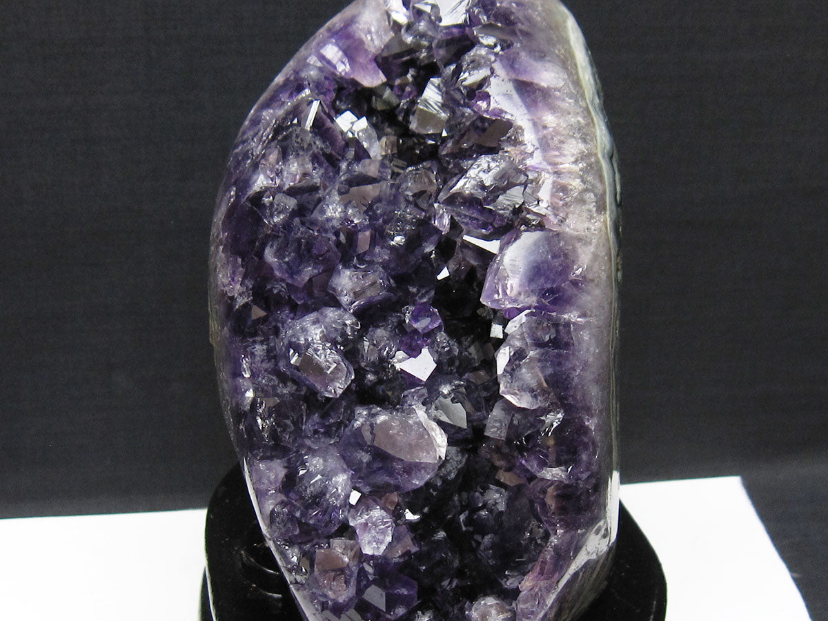 2.2Kg アメジスト クラスター アメジスト 原石 ウルグアイ産 amethyst 台座付属 一点物 192-722