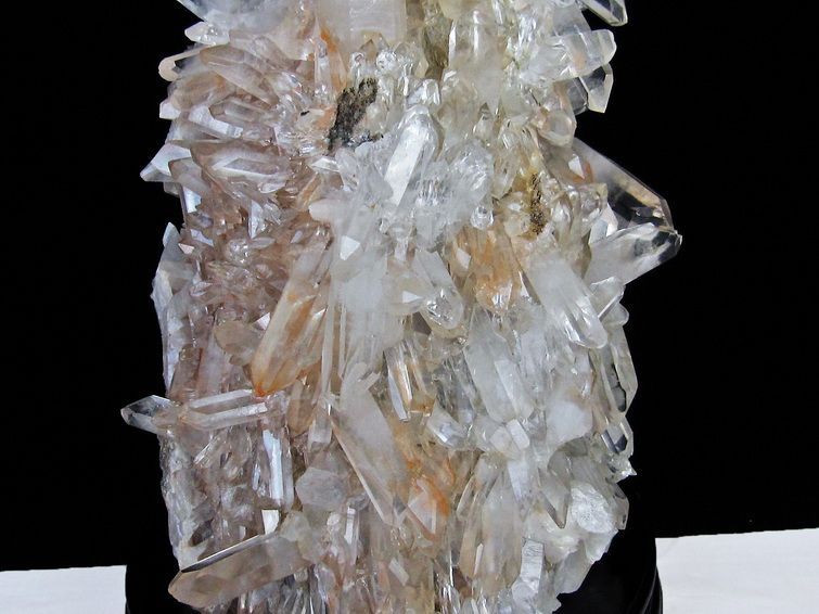 13.8Kg 水晶 クラスター マダガスカル産 台座付属 水晶 原石 192-795