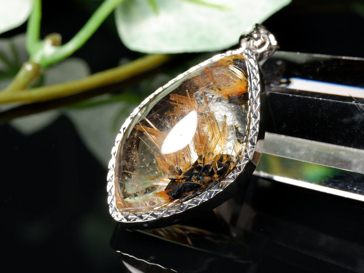 タイチンルチルクォーツ ペンダント 一点物 199-293