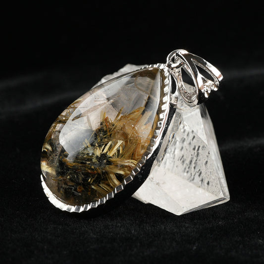 タイチンルチルクォーツ ペンダント 一点物 199-323