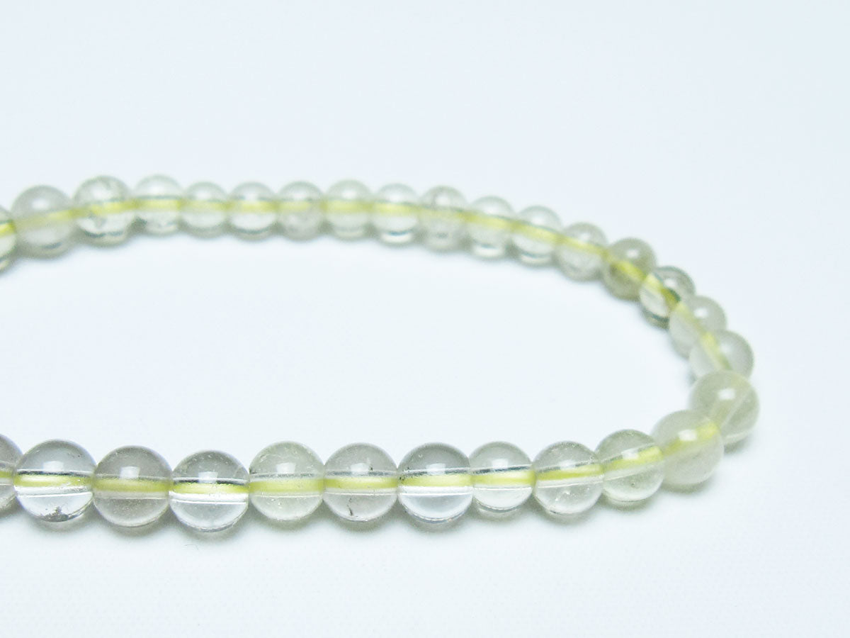 リビアングラス ブレスレット 5mm 一点物 メール便可 199-806 【sold out】