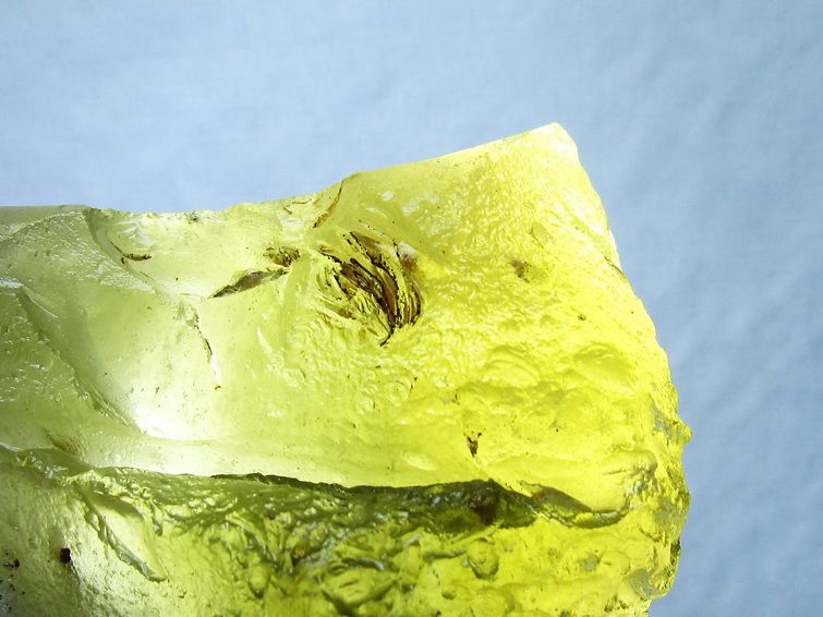 リビアングラス 原石 台座付属 一点物 199-945