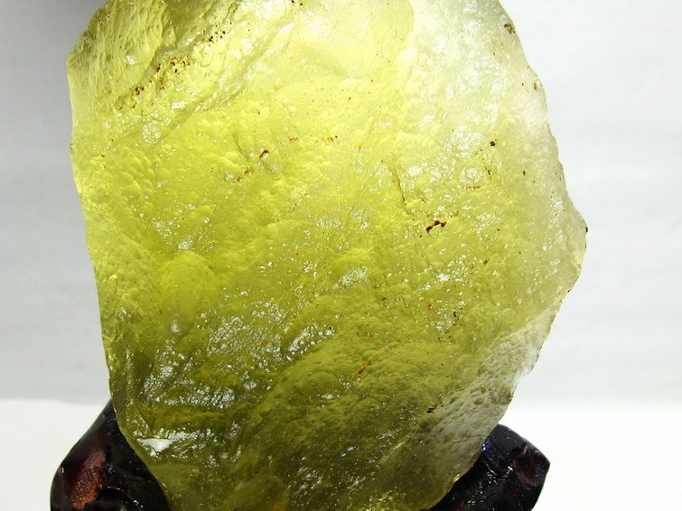 リビアングラス 原石 台座付属 一点物 199-969