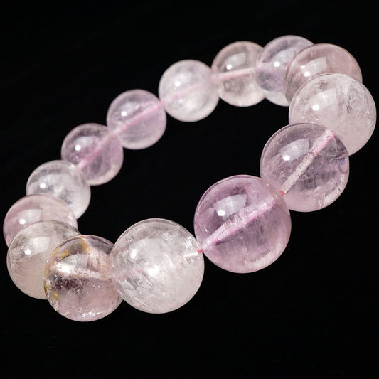 クンツァイト ブレスレット 16mm 一点物 211-2590