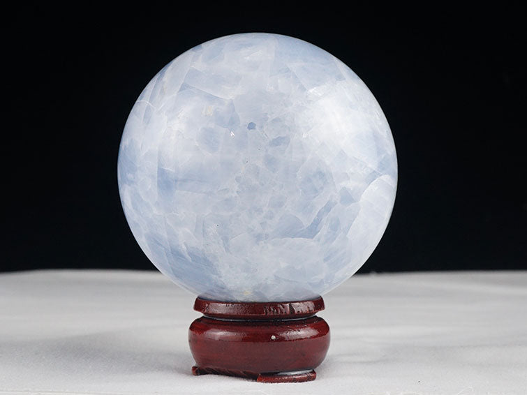 カルサイト 丸玉 77mm 一点物 251-34