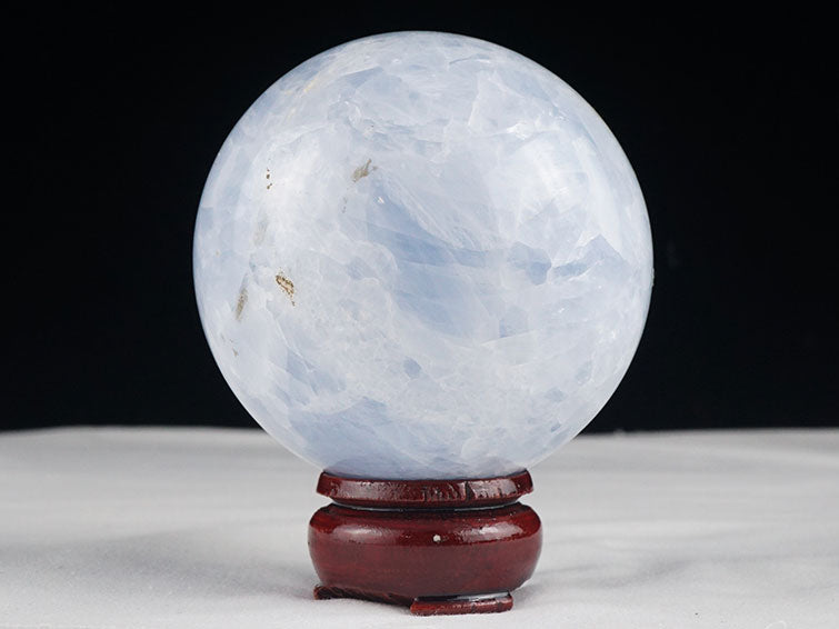 カルサイト 丸玉 77mm 一点物 251-34
