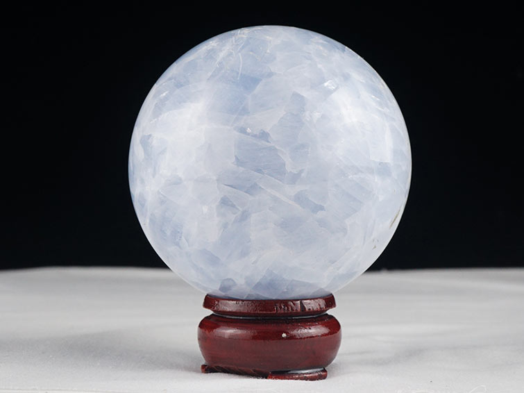 カルサイト 丸玉 77mm 一点物 251-34