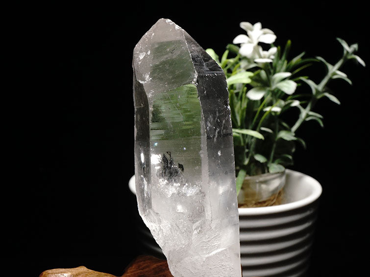 レムリアンシード 水晶 原石 ブラジル ミナスジェライス州 コリント産 証明書付属 一点物 271-193