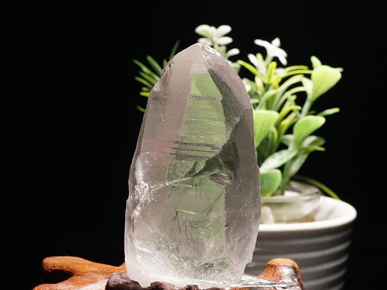 レムリアンシード 水晶 原石 ブラジル ミナスジェライス州 コリント産 証明書付属 一点物 271-357