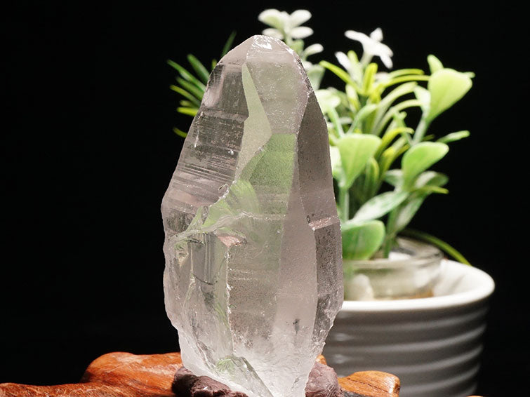 レムリアンシード 水晶 原石 ブラジル ミナスジェライス州 コリント産 証明書付属 一点物 271-357