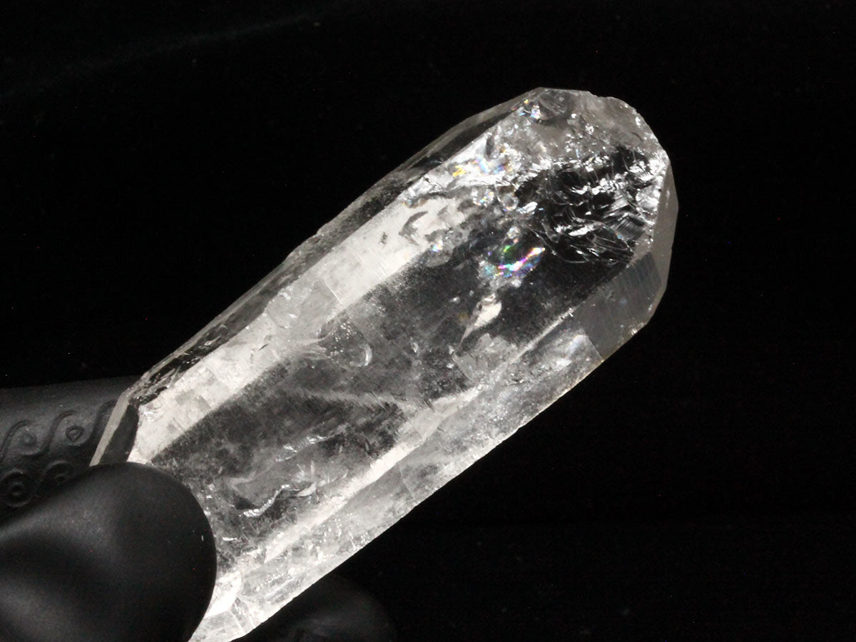 レムリアンシード 水晶 原石 虹入り ブラジル ミナスジェライス州 コリント産 証明書付属 一点物 271-795