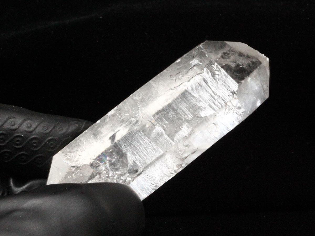レムリアンシード 水晶 原石 虹入り ブラジル ミナスジェライス州 コリント産 証明書付属 一点物 271-795