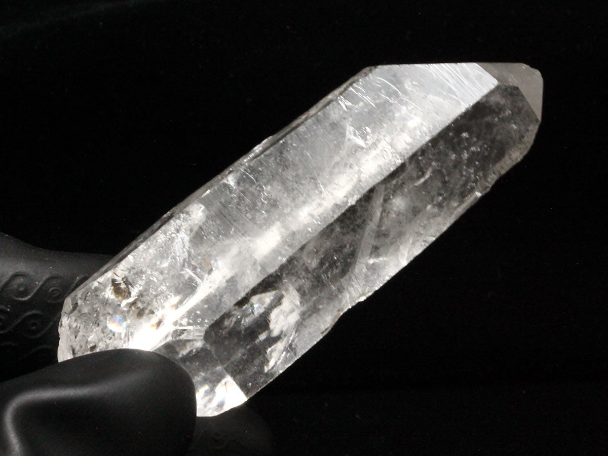 レムリアンシード 水晶 原石 虹入り ブラジル ミナスジェライス州 コリント産 証明書付属 一点物 271-795