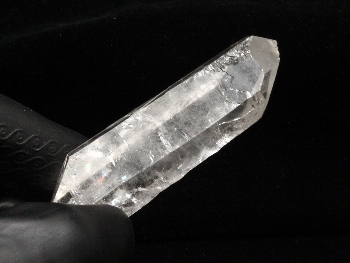 レムリアンシード 水晶 原石 虹入り ブラジル ミナスジェライス州 コリント産 証明書付属 一点物 271-795