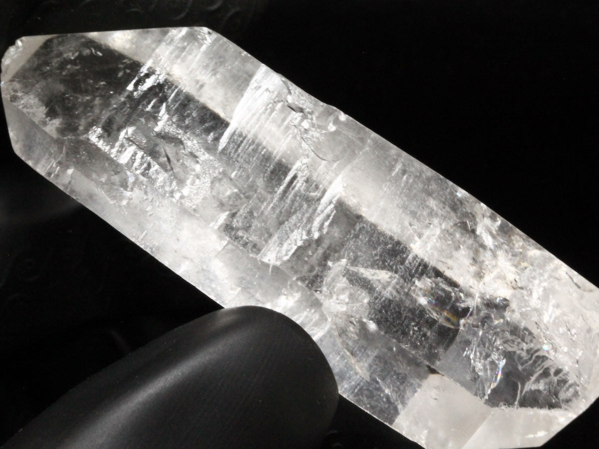 レムリアンシード 水晶 原石 虹入り ブラジル ミナスジェライス州 コリント産 証明書付属 一点物 271-795