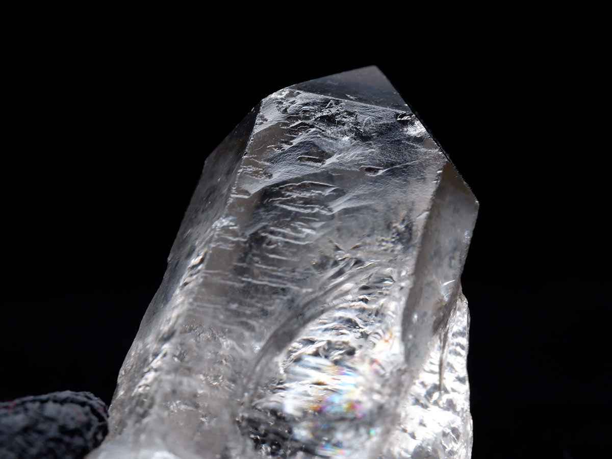 レムリアンシード 水晶 原石 虹入り ブラジル ミナスジェライス州 コリント産 証明書付属 一点物 271-822