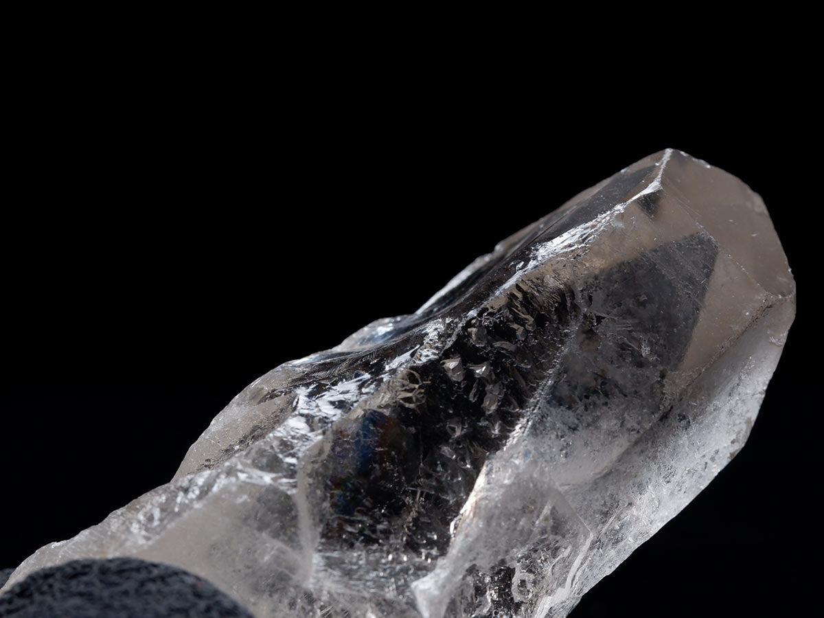 レムリアンシード 水晶 原石 虹入り ブラジル ミナスジェライス州 コリント産 証明書付属 一点物 271-822