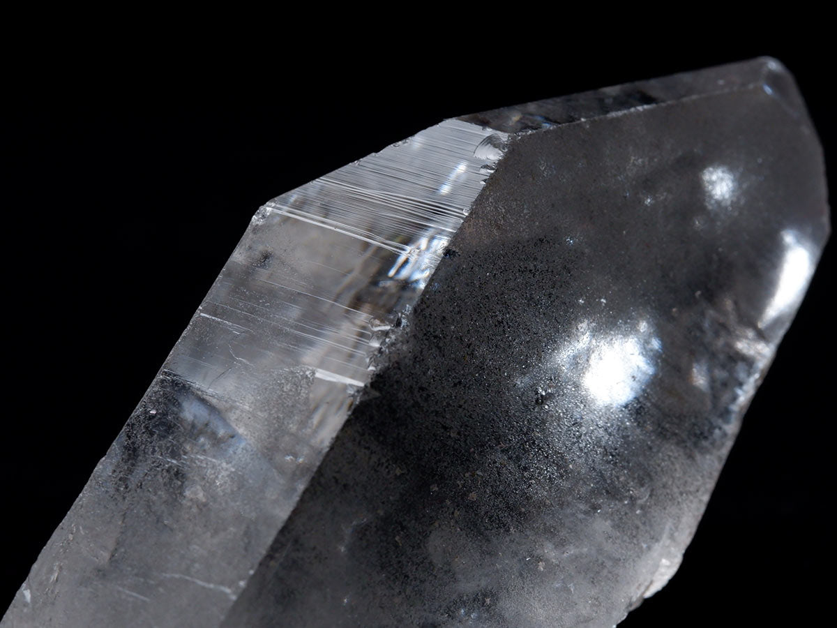 レムリアンシード 水晶 原石 虹入り ブラジル ミナスジェライス州 コリント産 証明書付属 一点物 271-823