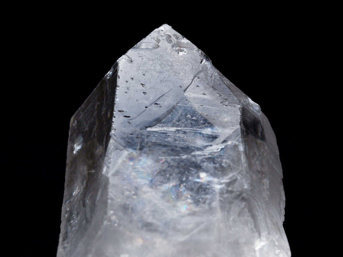 レムリアンシード 水晶 原石 虹入り ブラジル ミナスジェライス州 コリント産 証明書付属 一点物 271-824