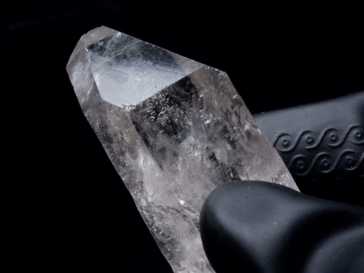 レムリアンシード 水晶 原石 虹入り ブラジル ミナスジェライス州 コリント産 証明書付属 一点物 271-829