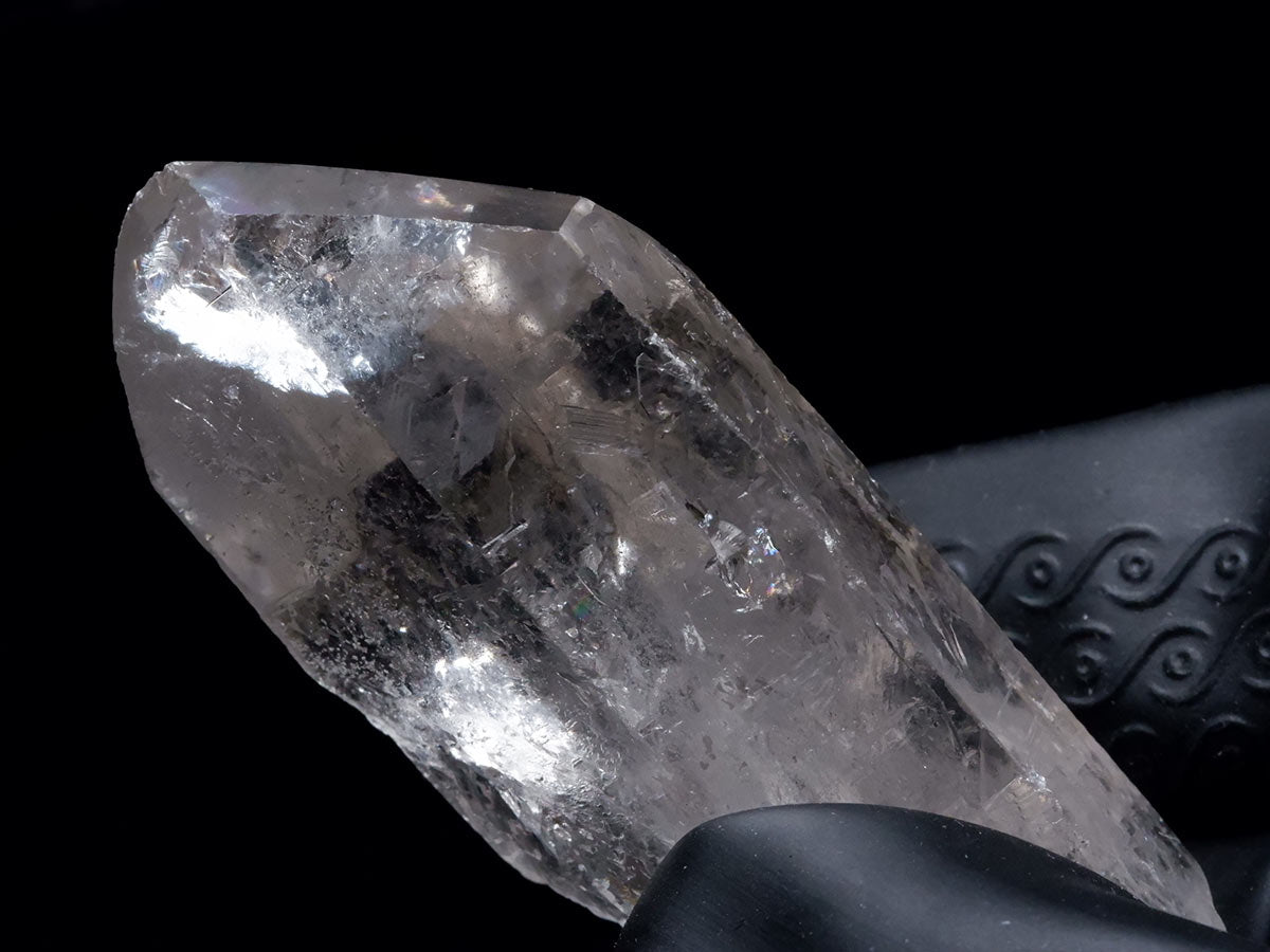 レムリアンシード 水晶 原石 虹入り ブラジル ミナスジェライス州 コリント産 証明書付属 一点物 271-829