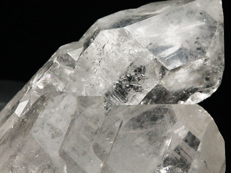 水晶 クラスター 水晶 原石 アーカンソー産 セルフヒールド 一点物 272-101