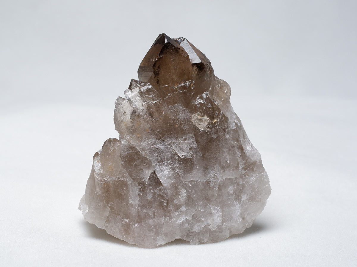 スモーキークォーツ クラスター ブラジル産 モリオン 黒水晶 原石 一点物 272-296