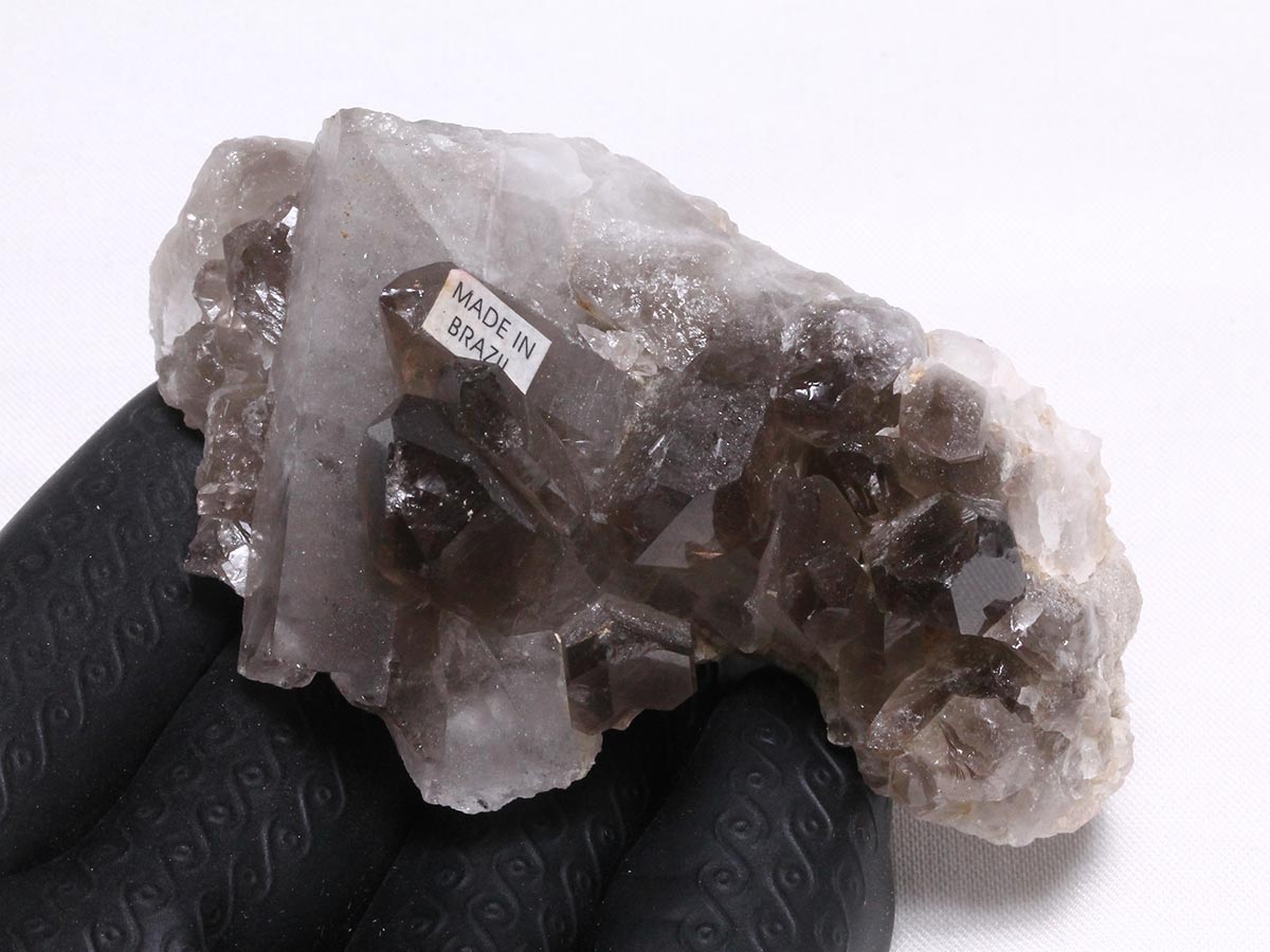 スモーキークォーツ クラスター ブラジル産 煙水晶 原石 一点物 272-319