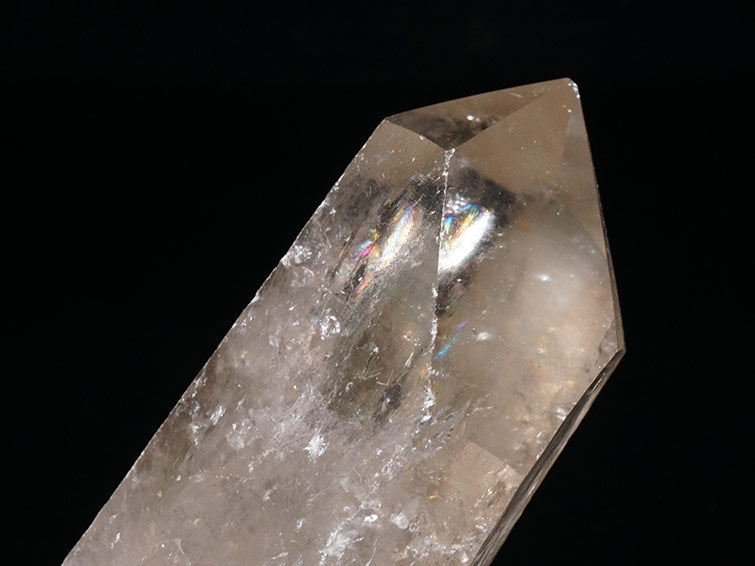 レムリアンシード スモーキークォーツ 原石 虹入り ブラジル ミナスジェライス州 コリント産 証明書付属 一点物 281-242