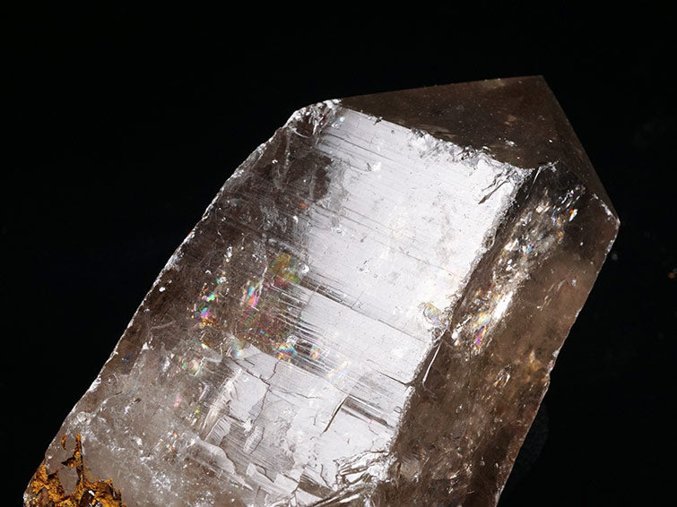 レムリアンシード スモーキークォーツ 原石 虹入り ブラジル ミナスジェライス州 コリント産 証明書付属 一点物 281-243