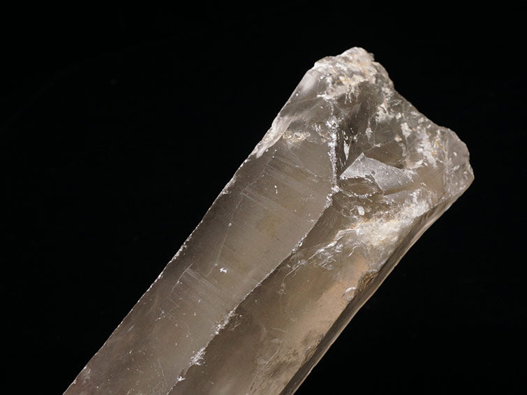 スモーキークォーツ 原石 煙水晶 セルフヒールド ブラジル ミナスジェライス州 コリント産 一点物 281-255