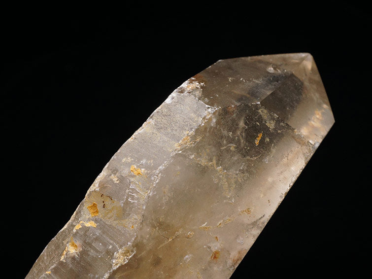 スモーキークォーツ 原石 煙水晶 セルフヒールド ブラジル ミナスジェライス州 コリント産 一点物 281-257