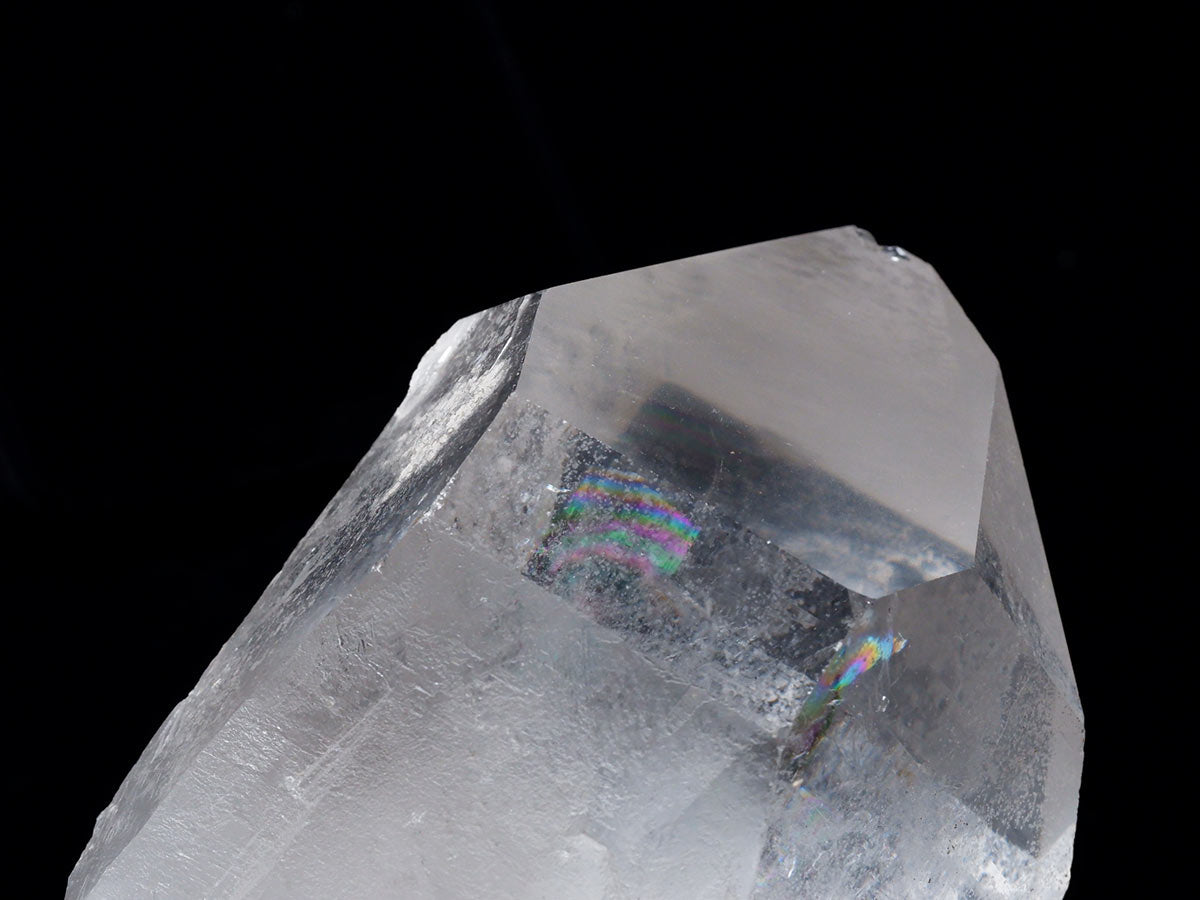 レムリアンシード 水晶 原石 虹入り ブラジル ミナスジェライス州 コリント産 証明書付属 一点物 281-294