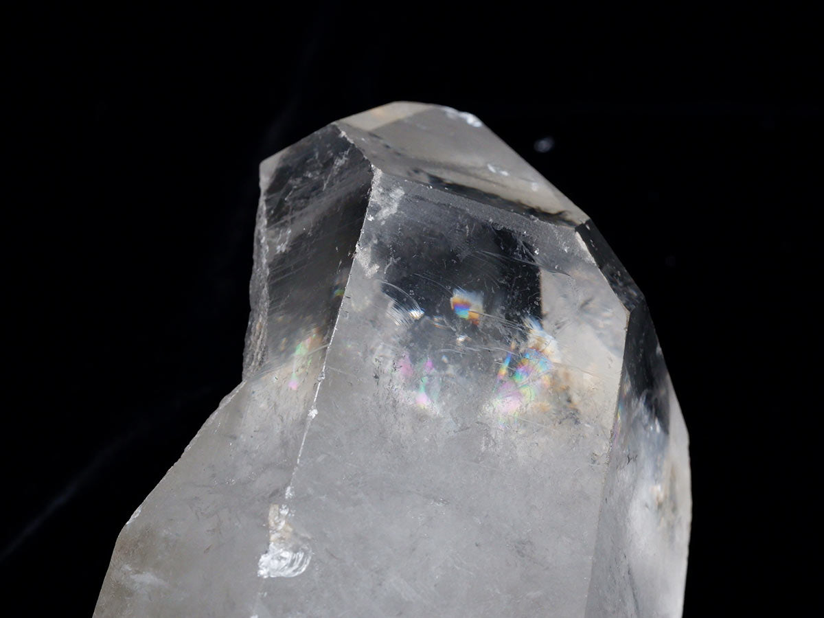 レムリアンシード 水晶 原石 虹入り ブラジル ミナスジェライス州 コリント産 証明書付属 一点物 281-295