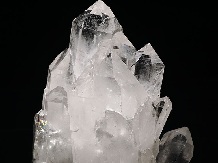 水晶 クラスター 水晶 原石 カテドラルライブラリー アーカンソー産 一点物 282-148