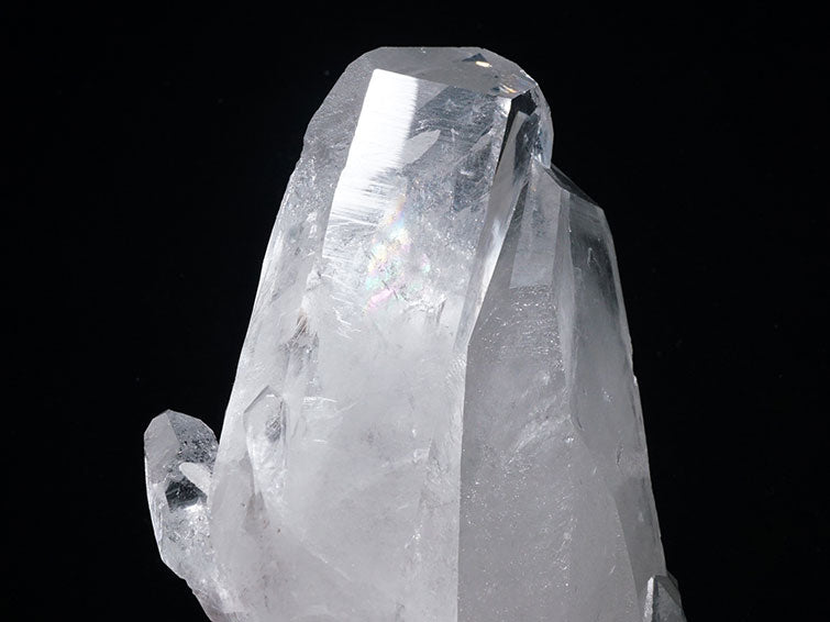 水晶 クラスター 虹入り アーカンソー産 一点物 282-307