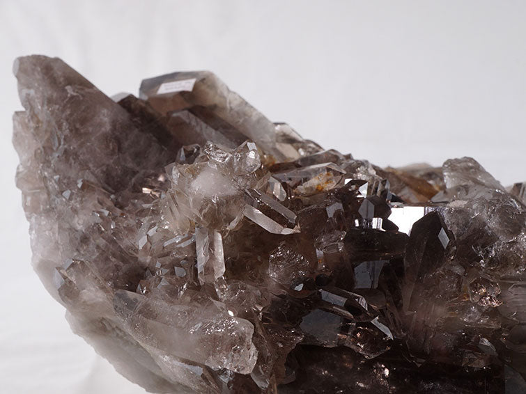 1.8Kg スモーキークォーツ クラスター モリオン 黒水晶 原石 ブラジル産 一点物 282-363