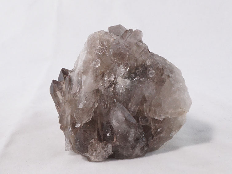スモーキークォーツ クラスター モリオン 黒水晶 原石 ブラジル産 一点物 282-375