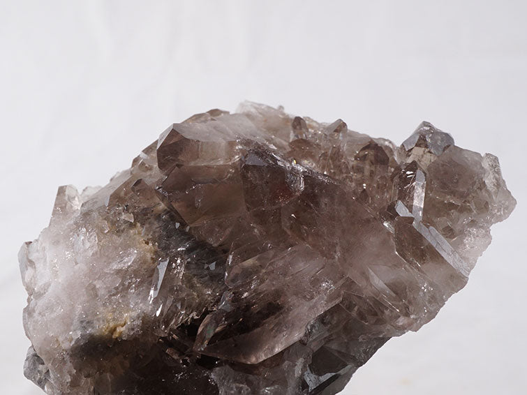 スモーキークォーツ クラスター モリオン 黒水晶 原石 ブラジル産 一点物 282-375