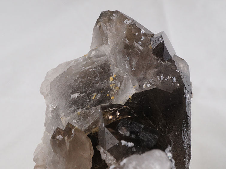 スモーキークォーツ クラスター モリオン 原石 黒水晶 ブラジル産 282-403