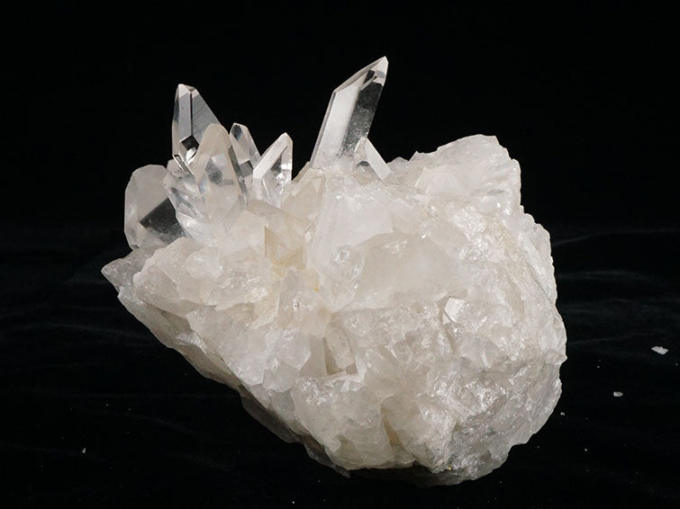 水晶クラスター 1.1Kg 原石 ブラジル ミナスジェライス州 コリント産 証明書付属 一点物 レムリアンシード 282-425
