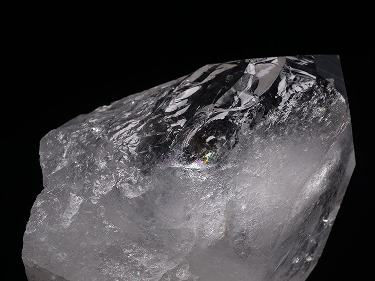 水晶 クラスター 虹入り アーカンソー産 原石 一点物 282-481
