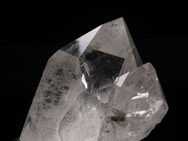 水晶 クラスター アーカンソー産 原石 トリプレットクリスタル 一点物 282-486