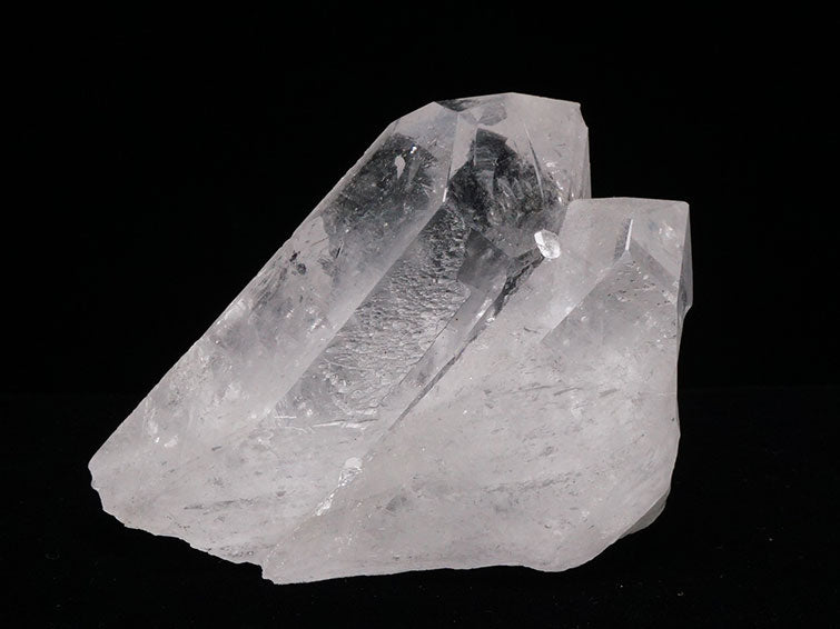 水晶 クラスター アーカンソー産 原石 トリプレットクリスタル 一点物 282-487