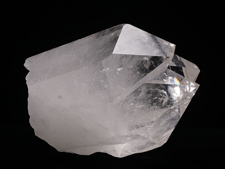 1.3Kg 水晶 クラスター アーカンソー産 原石 トリプレットクリスタル 一点物 282-489