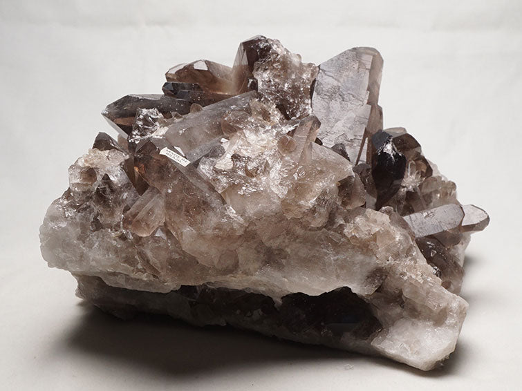 2.8Kg スモーキークォーツ クラスター 原石 煙水晶 モリオン 黒水晶 ブラジル産 一点物 282-496