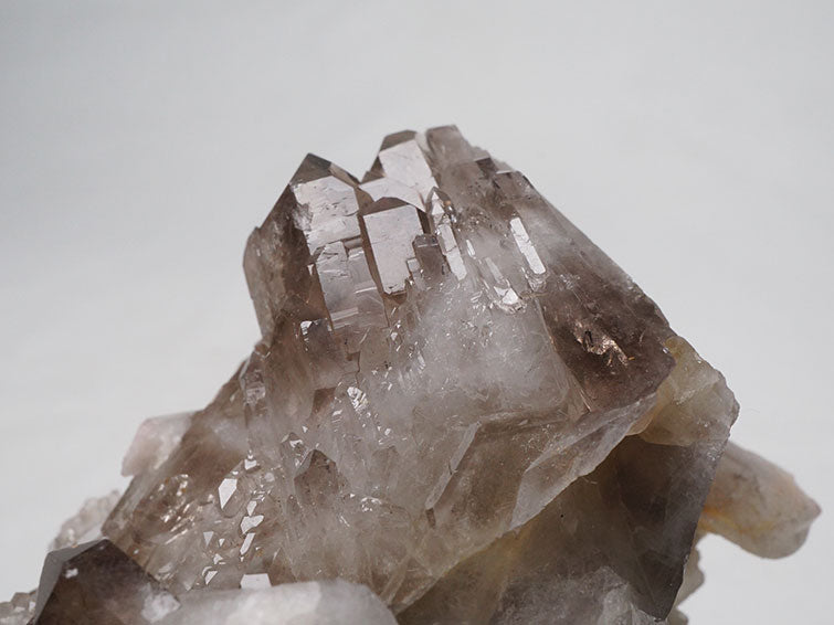 スモーキークォーツ クラスター 煙水晶 原石 モリオン 黒水晶 ブラジル産 一点物 282-516