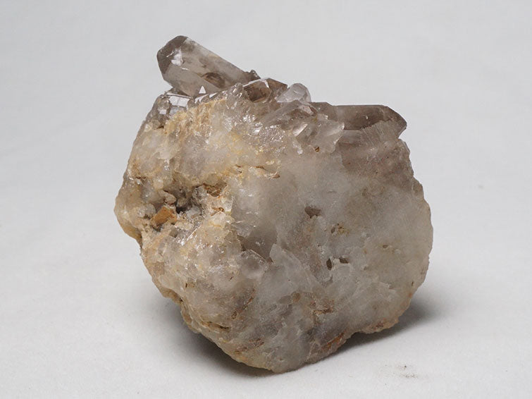 スモーキークォーツ クラスター 煙水晶 原石 モリオン 黒水晶 ブラジル産 一点物 282-519