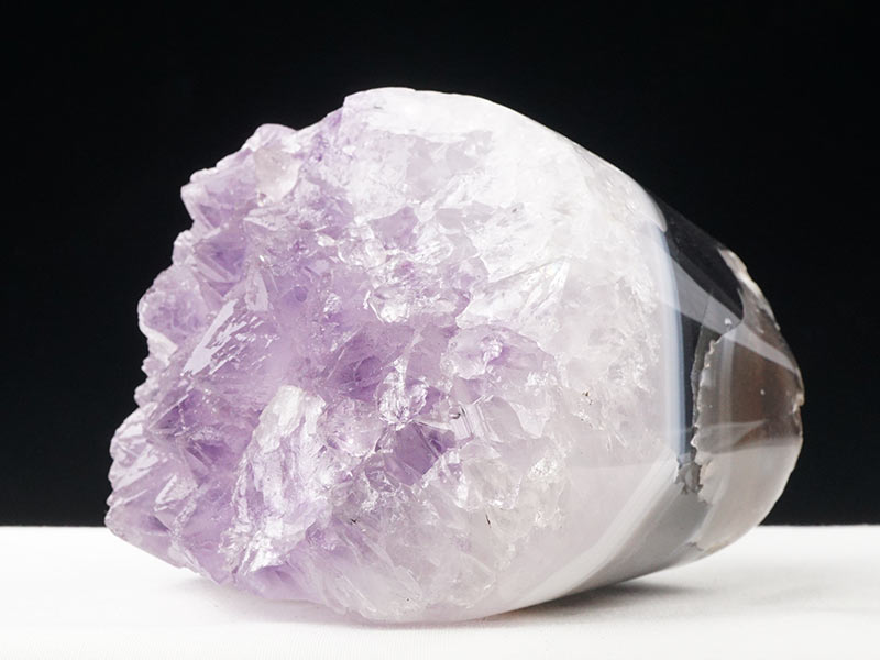 フラワーアメジストクラスター ウルグアイ産 花型 amethyst 原石 一点物 282-579